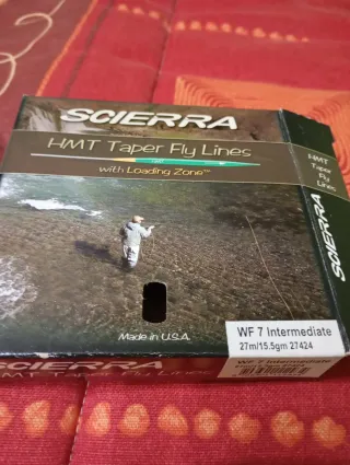 Línea pesca mosca Scierra WF7 Intermedia