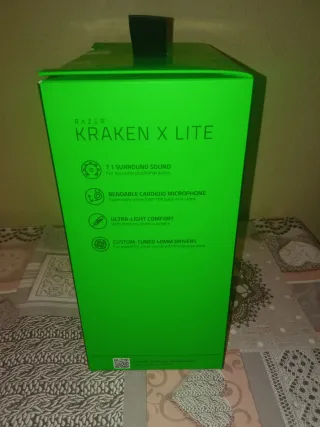 Auriculares Razer Kraken X Lite Gaming