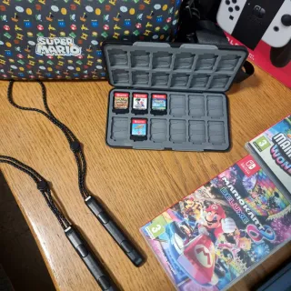 Nintendo Switch OLED Blanca + 3 Juegos