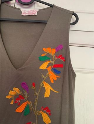 Vestido bordado Mamatayoe