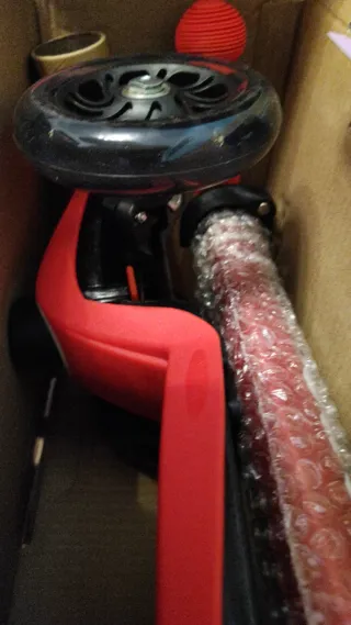 Patinete Micro Maxi LED Rojo nuevo