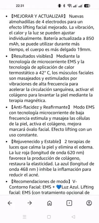 Reductor de papada V-Line