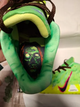 Zapatillas Nike Baloncesto Colección Verde/Amarill