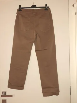 Pantaloni marroni vita regolare L