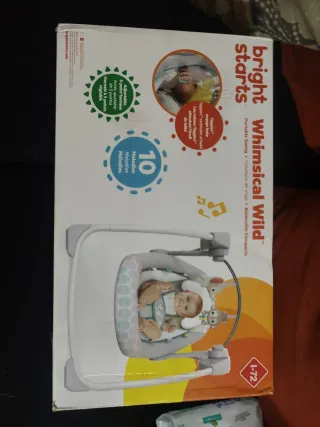 Silla mecedora para bebé