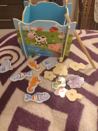 Juego de Pesca Playtive Junior Madera