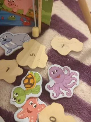 Juego de Pesca Playtive Junior Madera