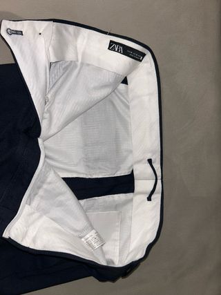 Traje azul dos piezas Zara talla 48