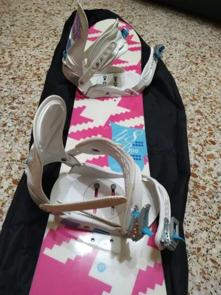 Tabla Snowboard y Botas