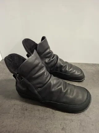 Botines Chelva Zapato Feroz 39 Negro Piel