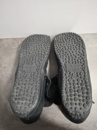 Botines Chelva Zapato Feroz 39 Negro Piel