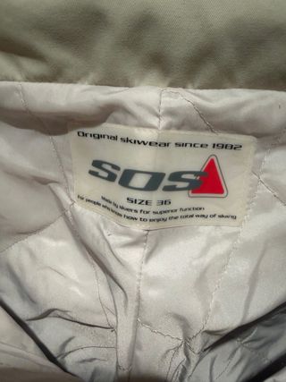 Traje de esquí para mujer