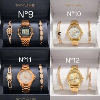 Reloj SKYLINE Acero.