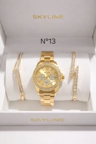 Reloj SKYLINE Acero.