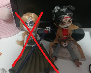 Muñecas Catrinas Angélica