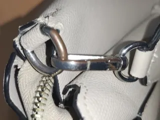 Bolso Tote Parfois Beige/Gris