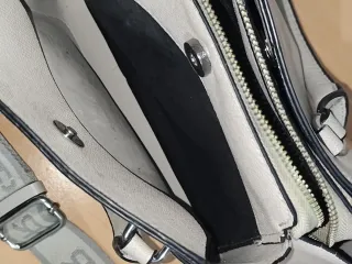 Bolso Tote Parfois Beige/Gris