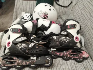 Lote Patines y Protecciones Infantil