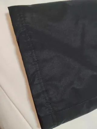 Pantalón de nieve infantil negro talla 7-8