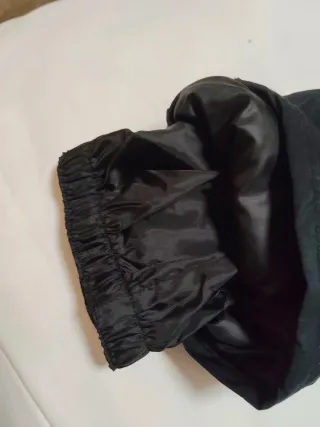 Pantalón de nieve infantil negro talla 7-8