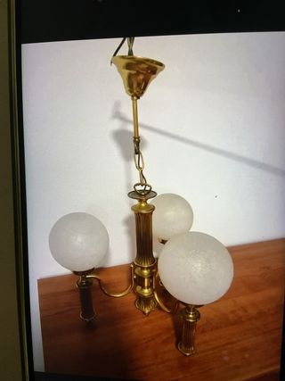 Lámpara de 3 bolas