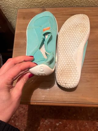 Zapatillas acuáticas niño/niña talla 38