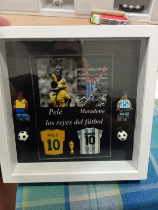 Cuadro Personalizado MSN Messi Suarez Neymar