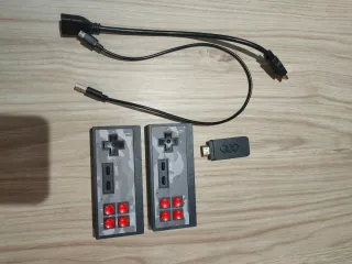Consola USB inalámbrico 1700 Juegos nes, sega...