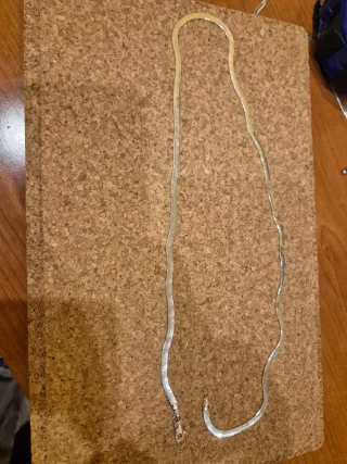 Collar Serpiente Plata