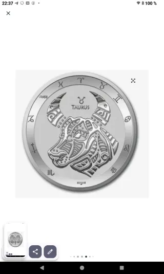 Colección 12 Oz Plata .9999 Signos Zodiaco