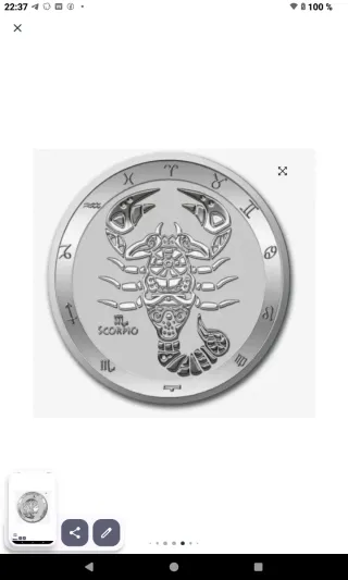 Colección 12 Oz Plata .9999 Signos Zodiaco