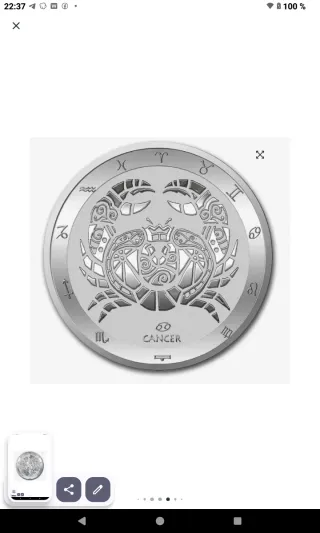 Colección 12 Oz Plata .9999 Signos Zodiaco