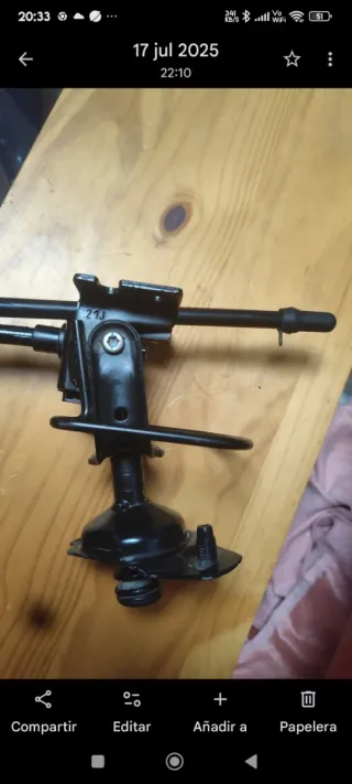 Soporte Rueda Repuesto Fiat Ducato/Boxer