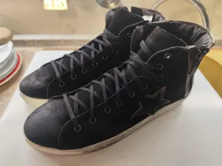 Scaro Sneakers Uomo marroni con stella 43/44 Nuove