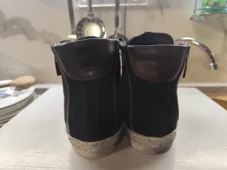 Scaro Sneakers Uomo marroni con stella 43/44 Nuove