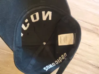 Gorra Dsquared2 ICON Negra Blanca