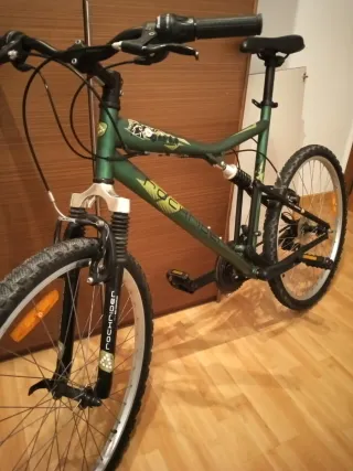 Bicicleta Montaña Rockrider Doble Suspensión