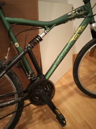 Bicicleta Montaña Rockrider Doble Suspensión