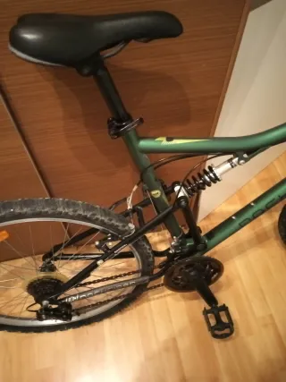 Bicicleta Montaña Rockrider Doble Suspensión