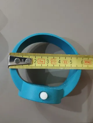 Reloj O clock intercambiable azul y rosa