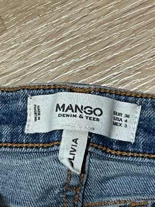 Pantalón vaquero Mango Denim & Tees Talla 36