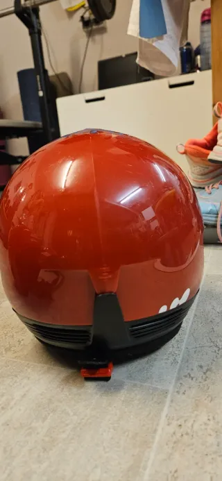 Casco esquí niño/a Wed'ze rojo.52-55cm