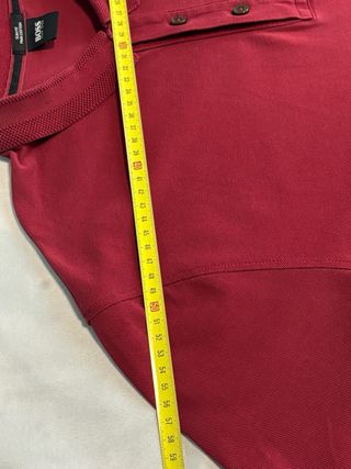 Polo Hugo Boss Rojo XL Slim fit