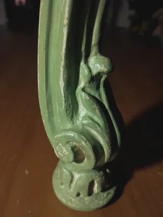 Descalzadora vintage tapizada