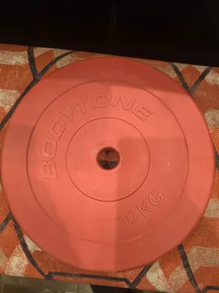 ×2Disco de pesas BODYTONE 10kg