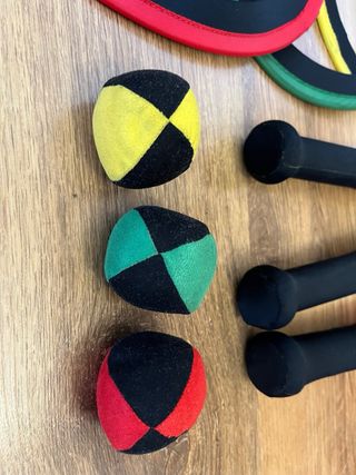 Set malabares completo + red