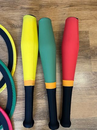 Set malabares completo + red