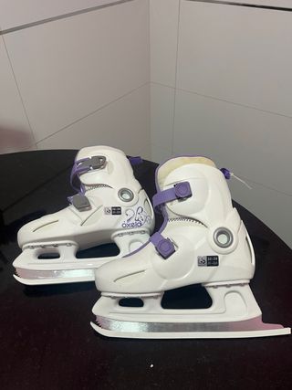 Patines de hielo niña Oxelo talla 32-34