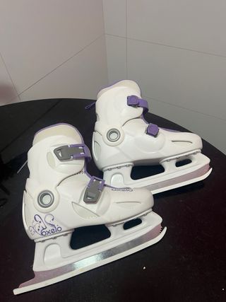 Patines de hielo niña Oxelo talla 32-34