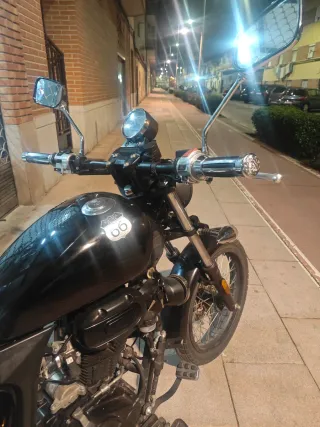 Macbor Rockster Flat 125 custom